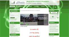 Desktop Screenshot of mille-pattes-np.com